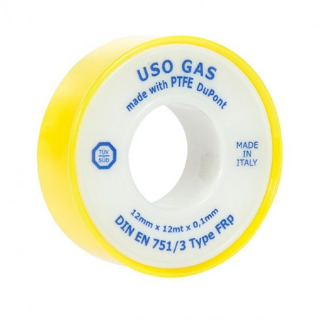 Teflonszalag Vastag 12m (Gas)
