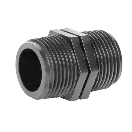 Közcsavar 1/2"x1/2" KM-KM Műanyag