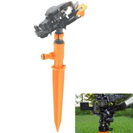 Impulzus kerti szórófej leszúrótüskén