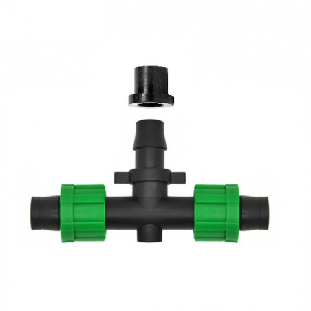 Csepegtető szalag indító T-idom 17x15mmx17