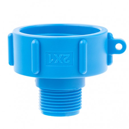 IBC Tartály Menet Átalakító, Csap Szűkítő Csatlakozó S60-1" Col BK