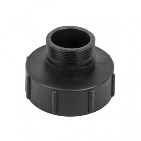 IBC Tartály Menet Átalakító, Csap Szűkítő Csatlakozó S100-2" Col BK
