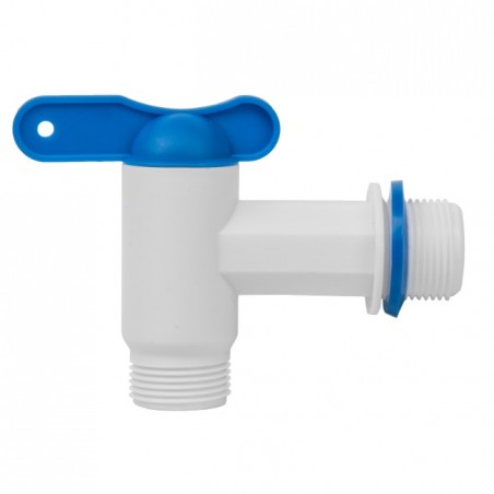 Műanyag Csap 3/4" KK - Tartályhoz, Hordóhoz, Kannához