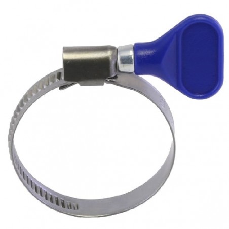 Tömlőbilincs Műanyagfüles Pillangó Fogantyúval 13 - 20 mm