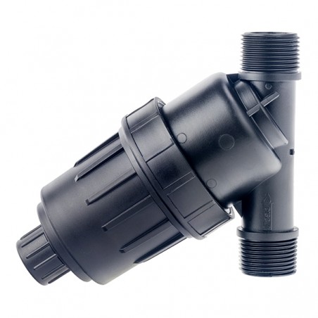 Műanyagházas szűrő szűrőbetéttel 6/4"KK