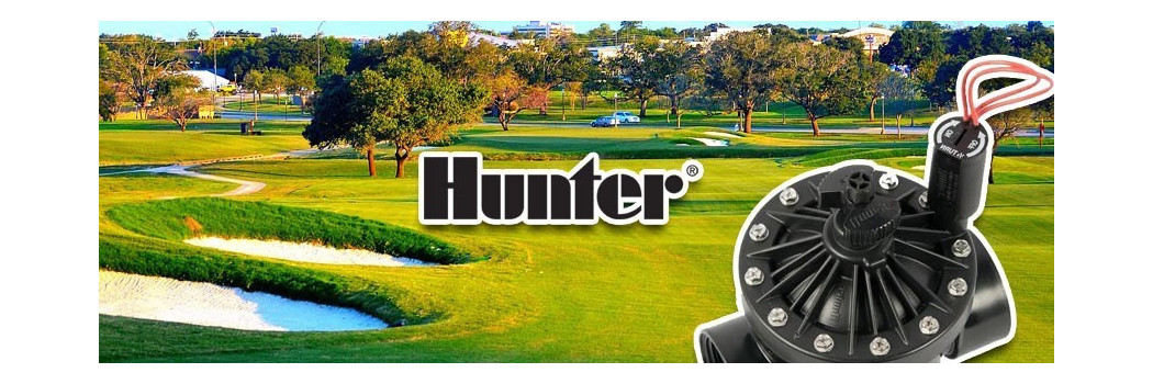 Hunter öntözőrendszer, öntözéstechnika alkatrészek Budapesten és Országosan